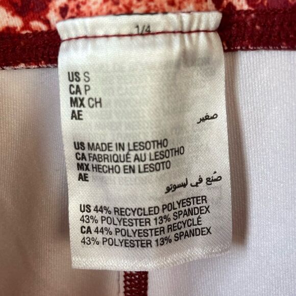 NWT Ideology 7/8 Length High Waist Athletic Leggings Size S - Picture 7 of 7